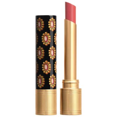 Gucci Glow & Care Shine Lipstick, shade “Julie Blush”