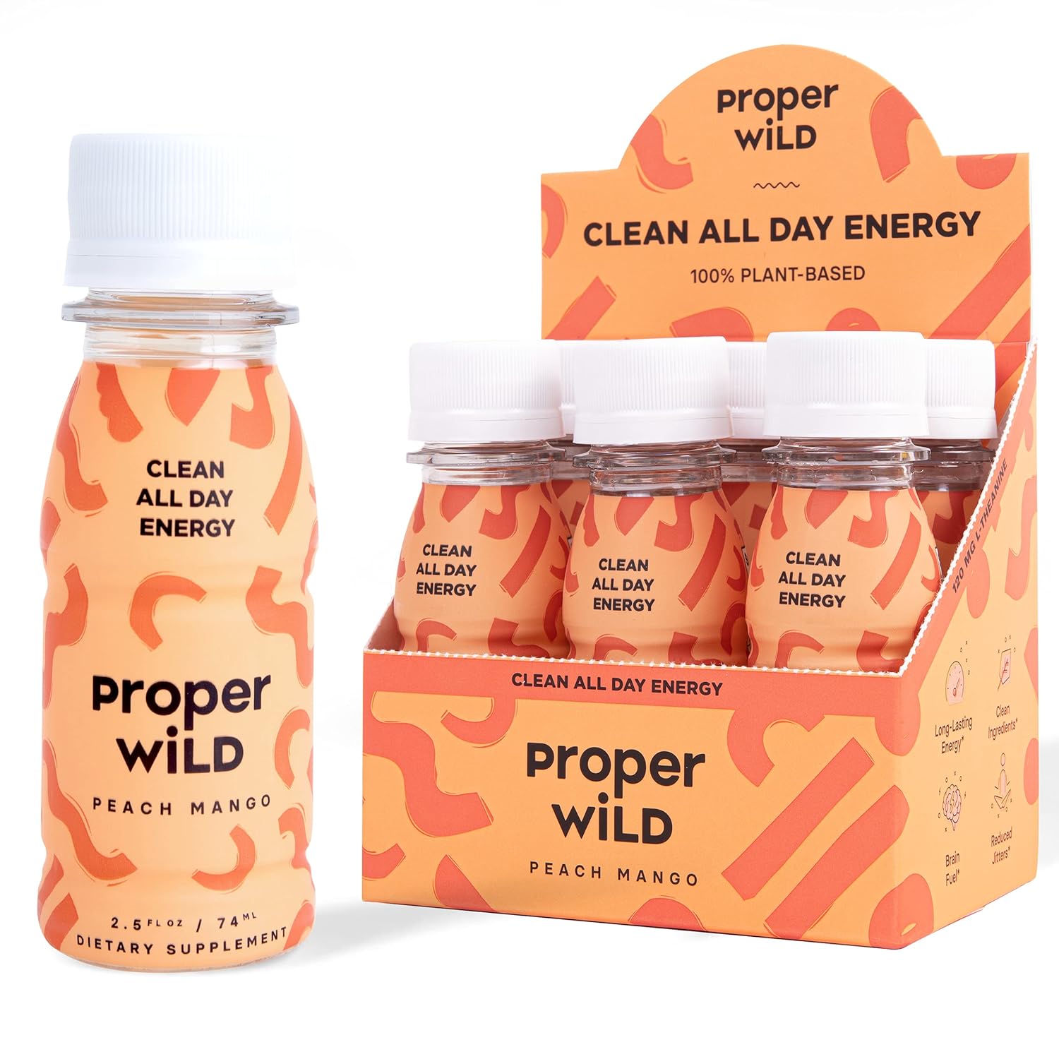 Clean All Day Energy Shots by Proper Wild