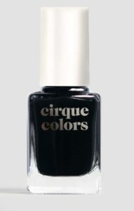 Cirque colors memento mori black nail polish bottle