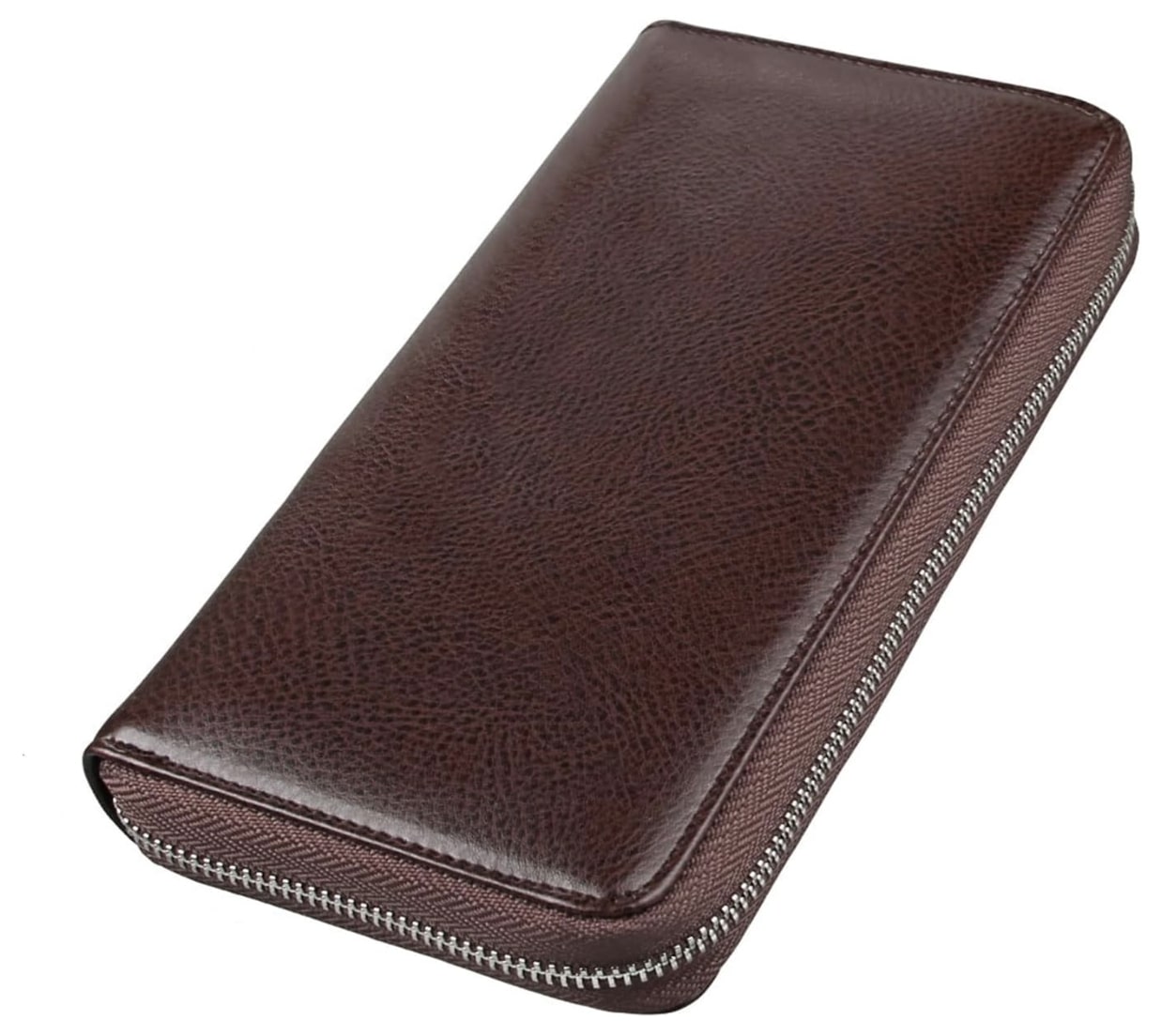 Women's Karoukee large capacity credit card wallet in brown