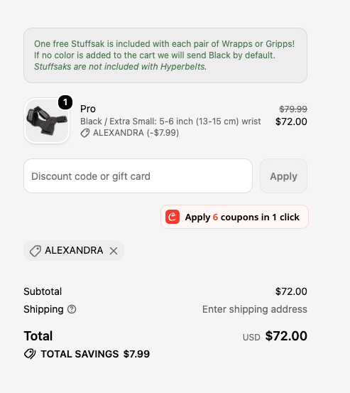 how to use Versa Gripps discount code