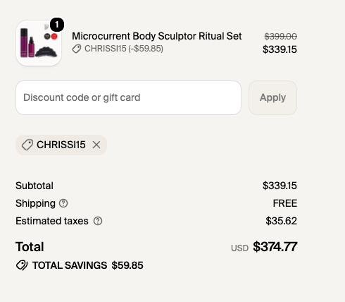 how to use HigherDOSE 15% off discount code